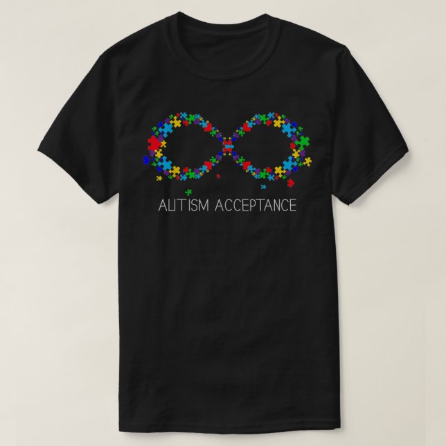Camiseta Quebra-cabeça Autismo Neurodiversidade Presente In (Frente do Design)