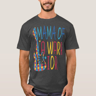 Camiseta Quebra-cabeça Bonita Autismo Violão Autismo Sensib