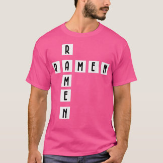 Camiseta Quebra-cabeça & Crossword Funny Ramen Ramen