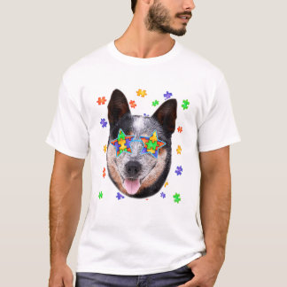 Camiseta Quebra-cabeça de Cattle da Austrália