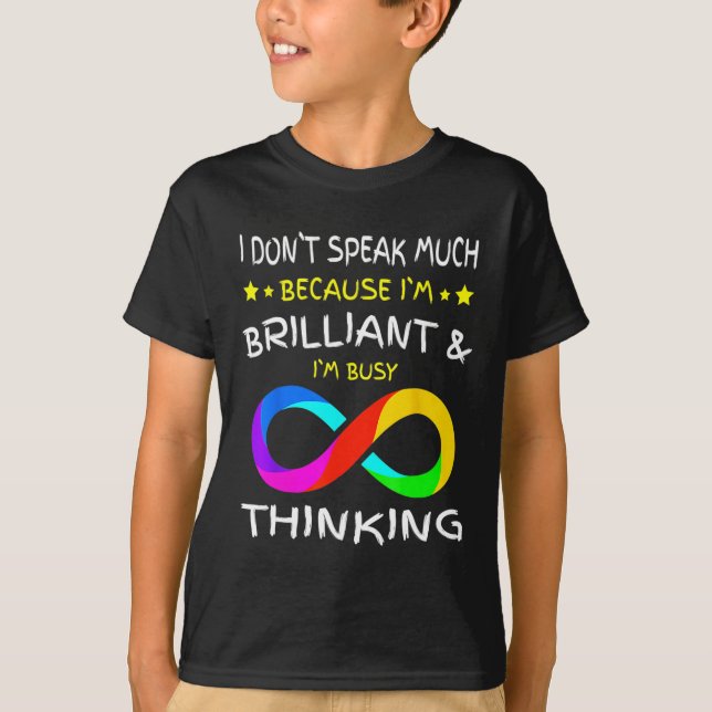 Camiseta Quebra-cabeça de Consciência Autismo Piece Rainbow (Frente)