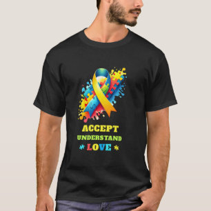 Camiseta Quebra-cabeça de Conscientização do Autismo Fita A
