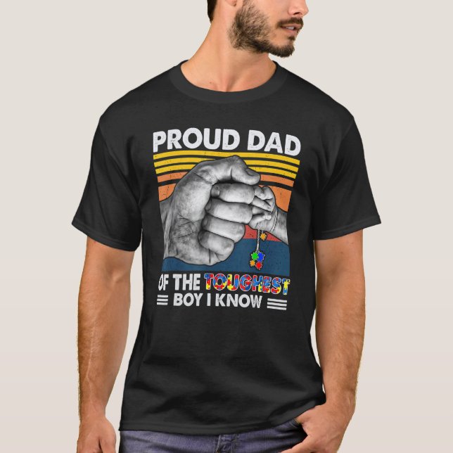 Camiseta Quebra-cabeça de Conscientização do Autismo Orgulh (Frente)