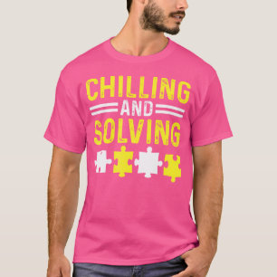 Camiseta Quebra-cabeça de Jogo de Tabuleiro Assustador