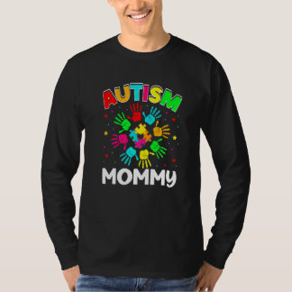 Camiseta Quebra-cabeça de Mamãe de de Autismo Autism Awaren
