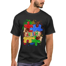 Camiseta Quebra-cabeça de Sensibilização Autismo