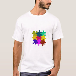 Camiseta Quebra-cabeça de serra de vaivém