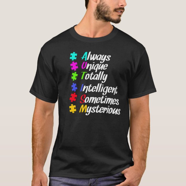 Camiseta Quebra-cabeça do autismo (Frente)