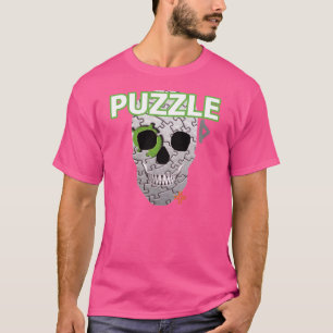 Camiseta Quebra-cabeça HANDSKULL básica B2