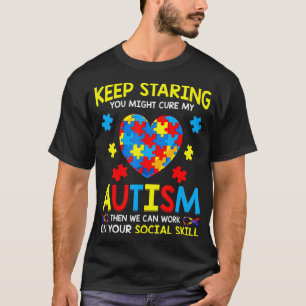 Camiseta Quebra-cabeça incrível Piece TShirt Autismo Cons