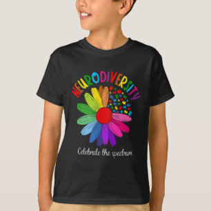 Camiseta Quebra-cabeça Sunflower Embrace Espectro A