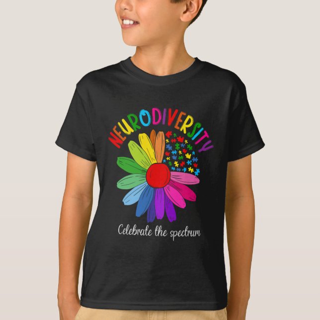 Camiseta Quebra-cabeça Sunflower Embrace Espectro A (Frente)