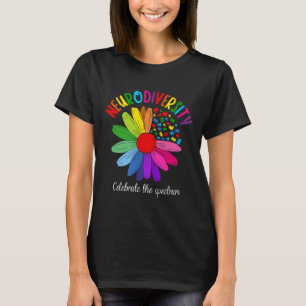 Camiseta Quebra-cabeça Sunflower Embrace Espectro A