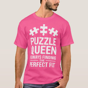 Camiseta Quebra-cabeças Engraçados Puzzler