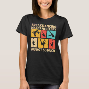 Camiseta Quebra Dança Legal Para Homens Mulheres Dança Hip 