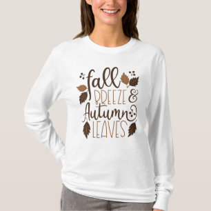 Camiseta Quebra das Folhas do outono