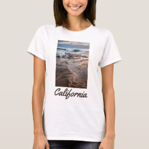 Camiseta Quebra de onda na praia, Califórnia