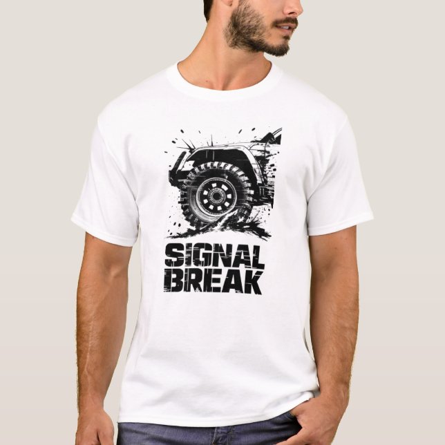 CAMISETA QUEBRA DE SINAL  (Frente)