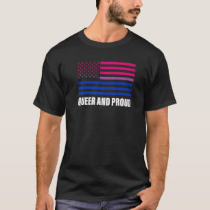 Camiseta Quebra e Orgulho Algumas Pessoas São Bissexuais
