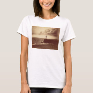 Camiseta Quebra-mar em Sete, c.1855 (impressão do albume d
