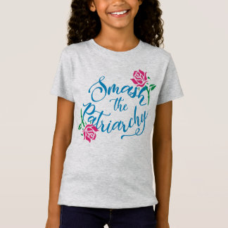 Camiseta Quebra o t-shirt da menina do patriarcado