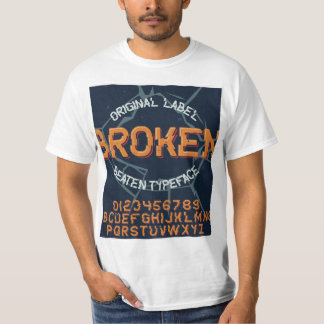 Camiseta Quebrada De Forma Bastante