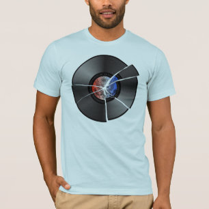 Camiseta quebrado-registro