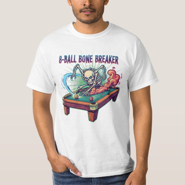 Camiseta Quebrador de Ossos de 8 Bolas (Frente)