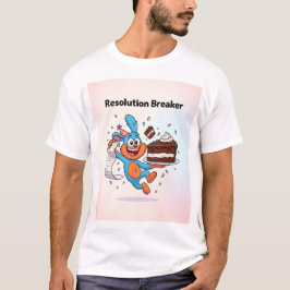 Camiseta Quebrador de Resoluções – Desenho Animado Divertid