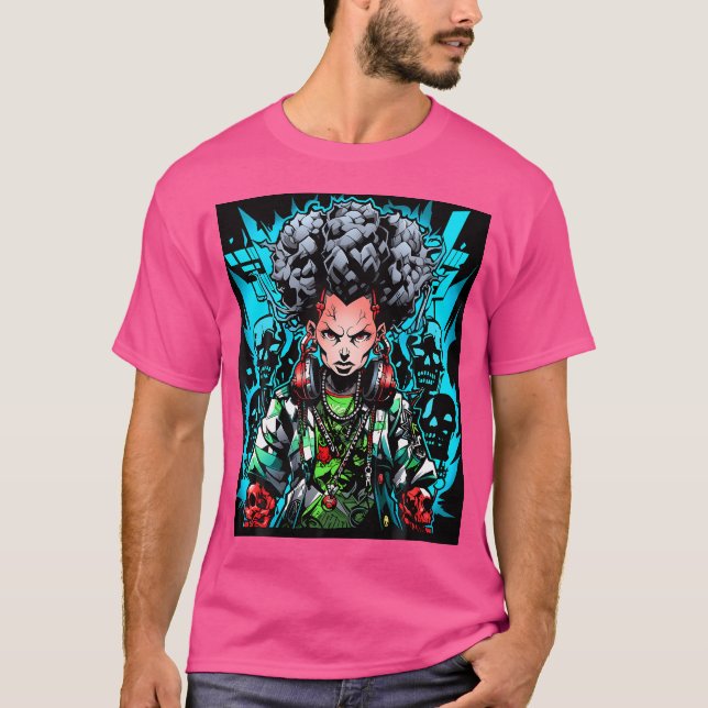 Camiseta Quebrando A Moda Sem Contenção E Empoderamento Em  (Frente)