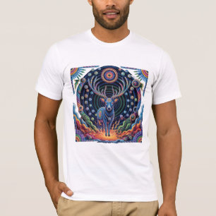 Camiseta Quebrando Cadeias Indígenas Aztec Art Peyote