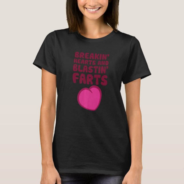 Camiseta Quebrando Corações E Farinhas De Blastin (Frente)