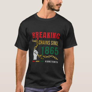 Camiseta Quebrando Correntes Desde 1865 Junenth