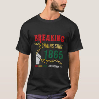 Camiseta Quebrando Correntes Desde 1865 Junenth