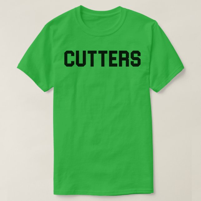 Camiseta Quebrando Equipe de bicicleta Cutters (Frente do Design)