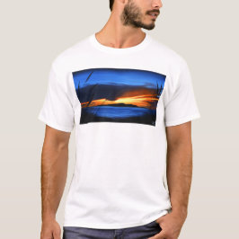 Camiseta Quebrando pelo azul