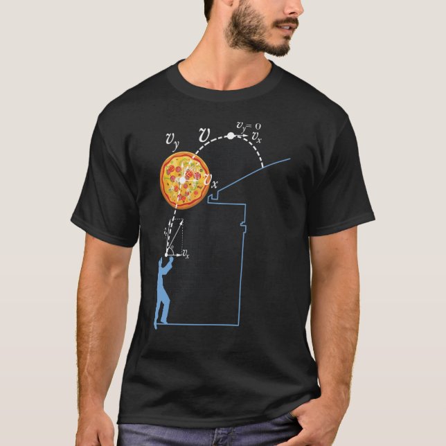 Camiseta Quebrando Pizza Más Tosse T-Shirt Essencial (Frente)