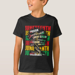 Camiseta Quebrando Todas As Correntes Desde 1865 Mulheres H
