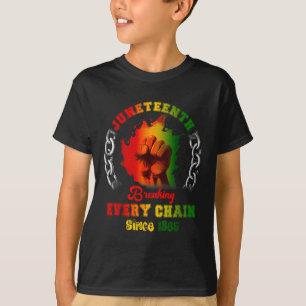 Camiseta Quebrando Todas As Correntes Desde 1865 Mulheres H