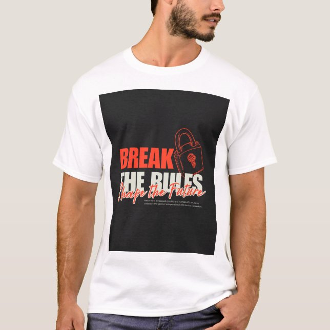 CAMISETA QUEBRE AS REGRAS (Frente)
