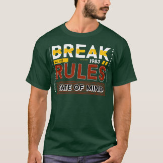Camiseta Quebre Todas As Regras Da Vintage Brooklyn New Yor