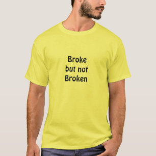 Camiseta quebrou