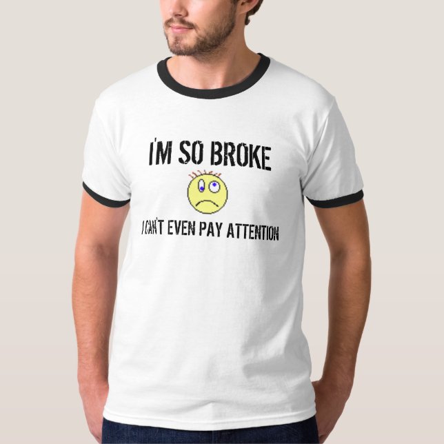 Camiseta Quebrou assim (Frente)
