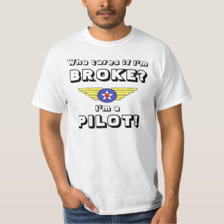 Camiseta quebrou o piloto que se importa? cor