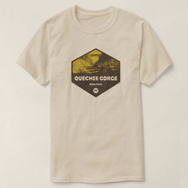 Camiseta Quechee Gorge State Park Vermont (Frente do Design)