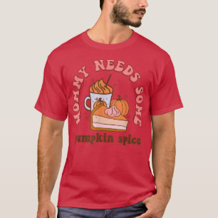 Camiseta Queda Ação de Graças Alô Queda Mamães Precisa De B