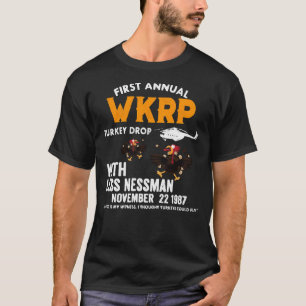 Camiseta Queda anual de Turquia no WKRP