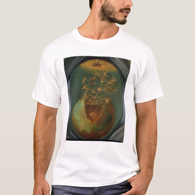 Camiseta Queda da satã e os anjos rebelde do céu (Frente)