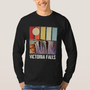 Camiseta Queda d'água África Victoria Falls Lembrança Zimbá
