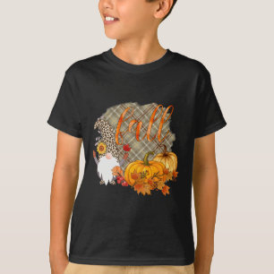 Camiseta Queda de Abóbora outono Feliz Pumpkin Época C